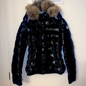 Moncler ARMOISE Giubbotto Puffer Coat Detachable Fur Perfect Impeccable Status